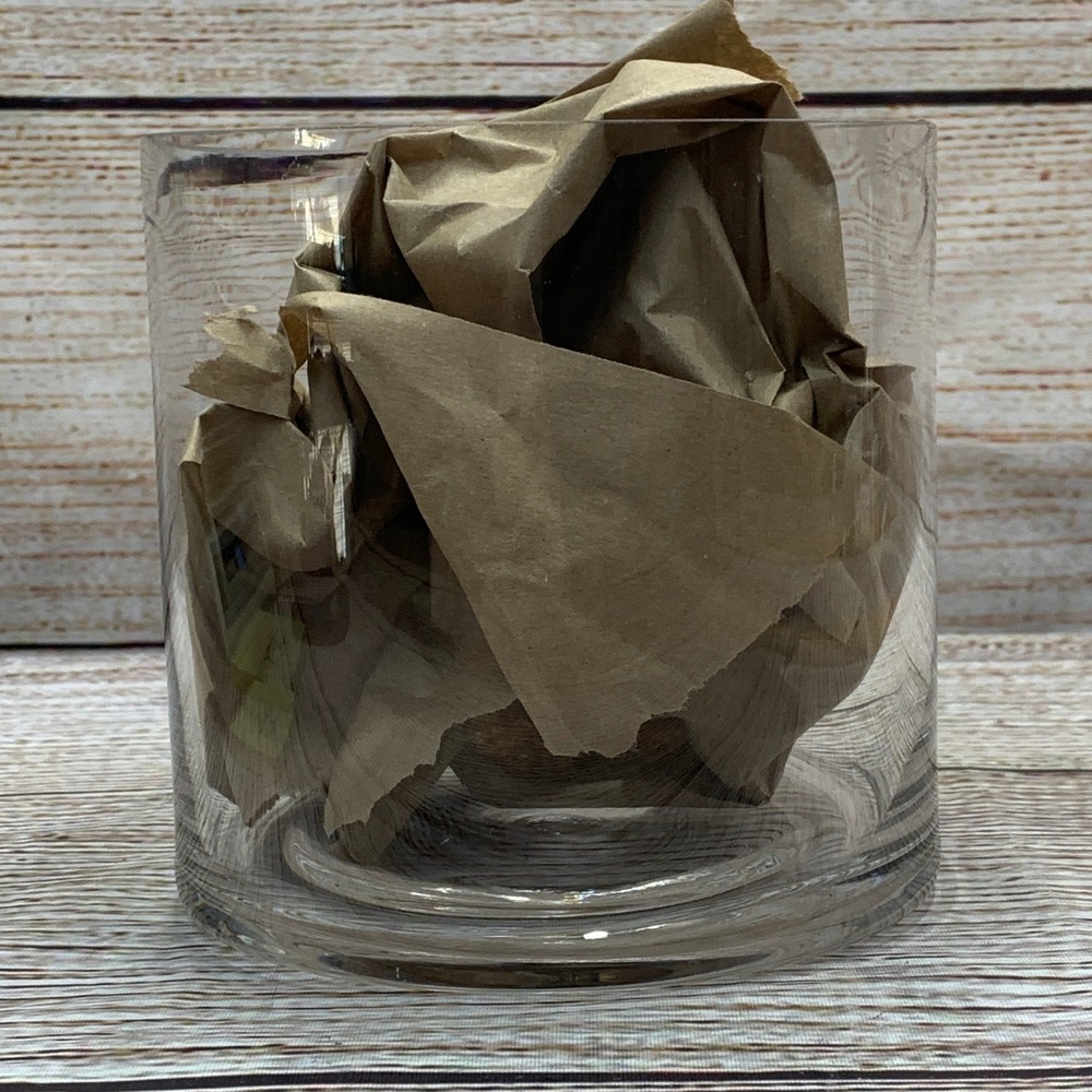 Clear Glass Cylinder Vase Holder Container Table Centerpiece‎ Decor